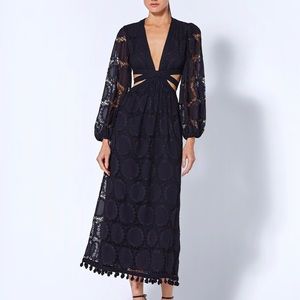 NWT Alexis Stran dress in black size Small